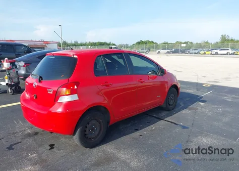 2010 Toyota Yaris from USA, damaged, VIN JTDKT4K34A5301549